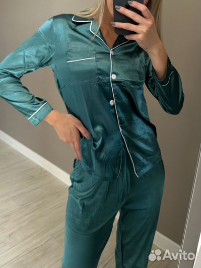 Костюм брючный пижама новая