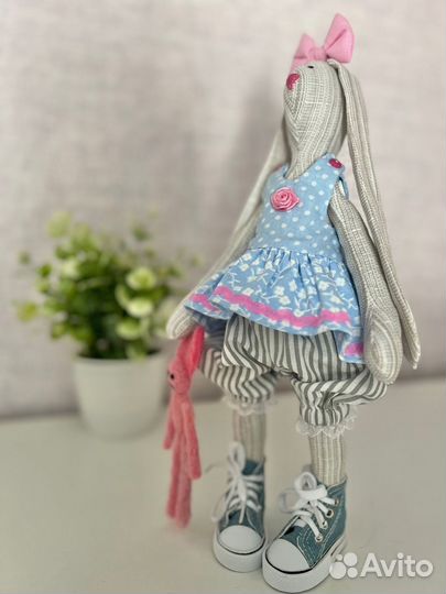 Текстильные интерьерные игрушки в стиле Тильда