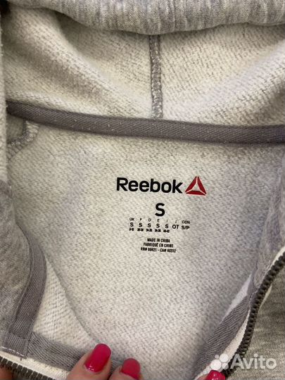 Толстовка reebok женская, р.s