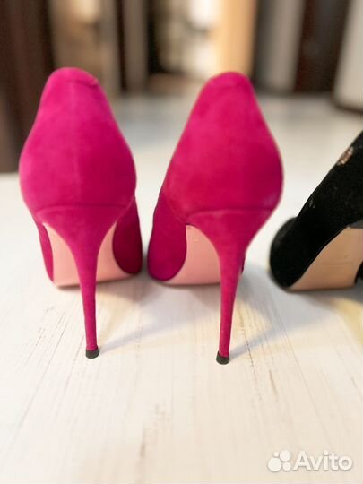 Туфли женские 37 размер натуральная замша