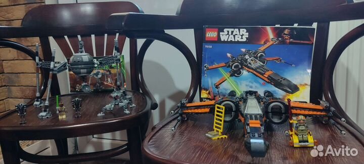 Lego Star Wars 75102 и 75016