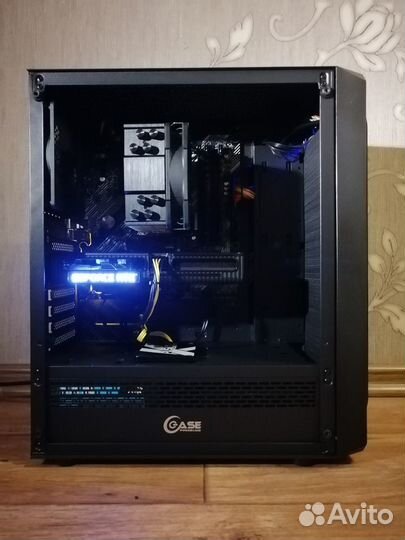 Игровой Ryzen 5600/RTX3060/16Gb/NVMe/600W/Powercas