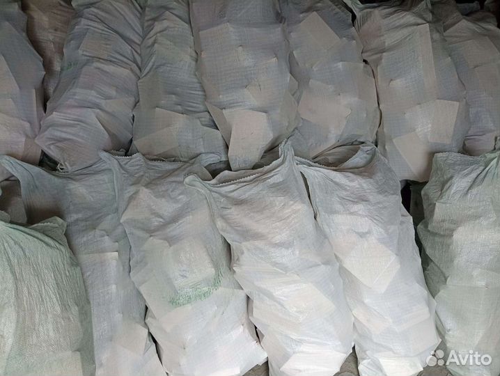 Дрова сухие в мешках