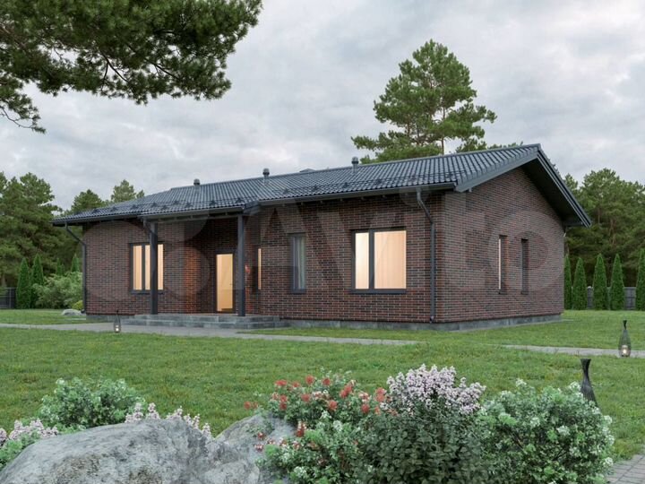 Дом 148 м² на участке 8 сот.