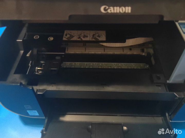 Принтер цветной мфу Canon pixma mp220 заправлен