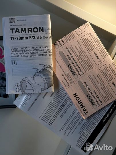 Объектив 17-70 2.8 sony e