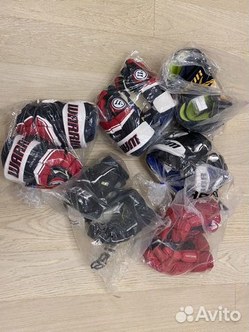 Перчатки хоккейные краги объявление продам