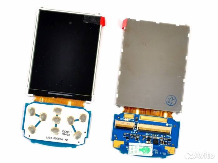 Дисплей для Samsung S5550 с клавиатурной подложкой