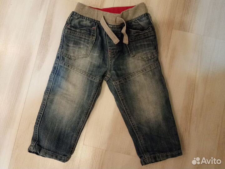 Три комбинезона,брюки и др. Девочке 9-12 мес