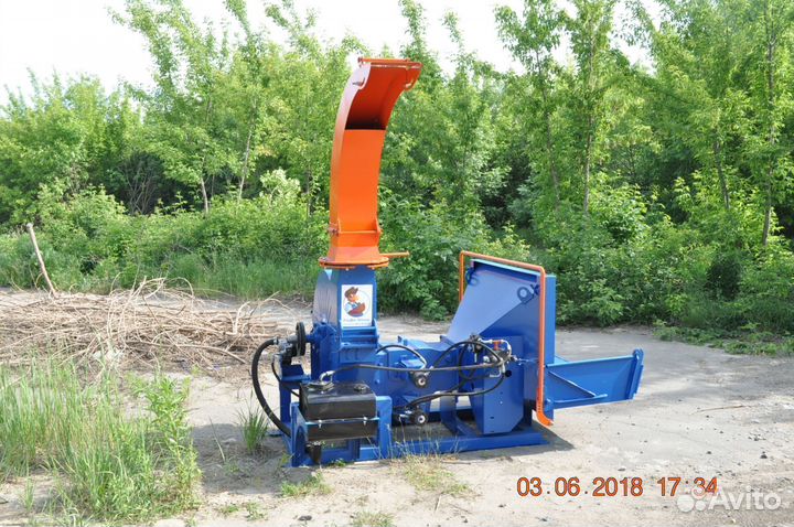 Измельчитель веток дерева с90ивн260гстационар
