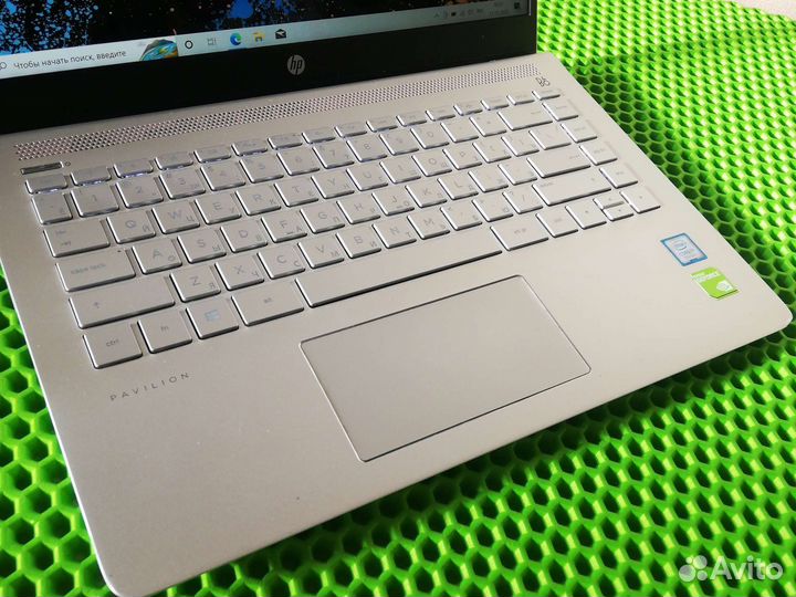 Мощный HP (14'/IPS/i7/GeF 940MX/SSD+HDD 1TB/8GB)