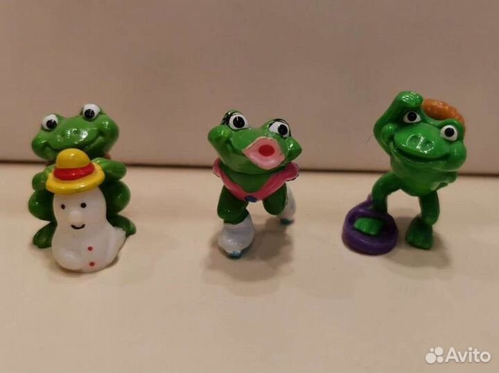 Игрушки Киндер сюрприз Гномы Лягушки Пони и пр