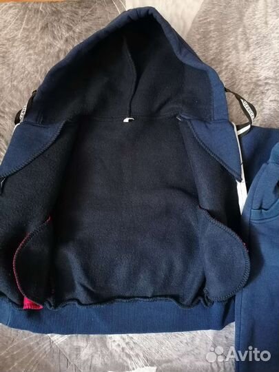Теплый костюм спортивного кроя 86-92 на мальчика