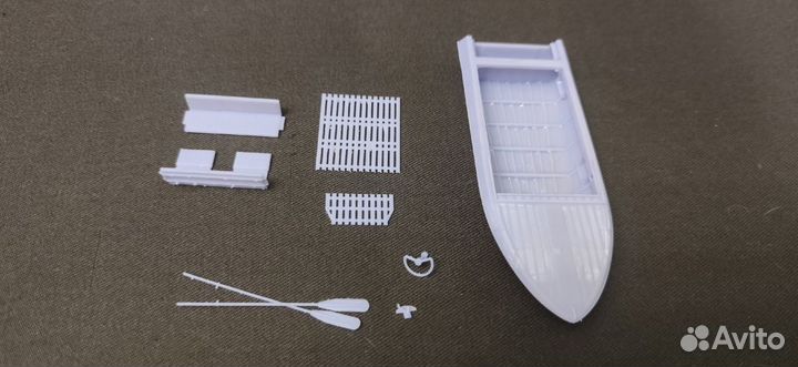 Сборная модель-копия лодки 