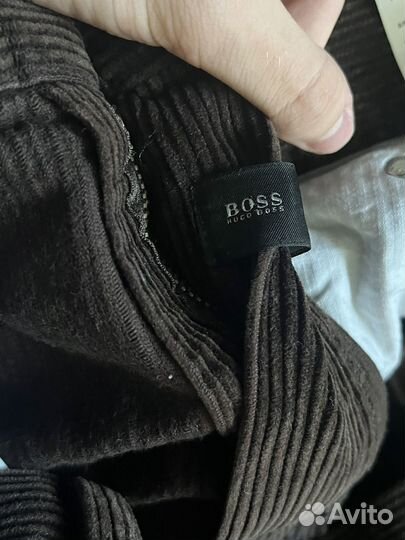 Вельветовые штаны hugo boss