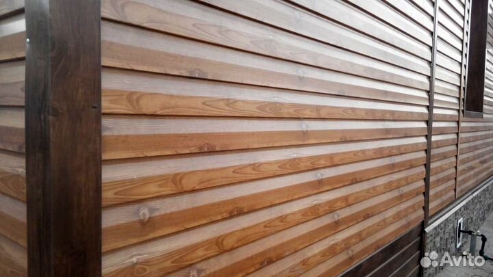 Металлосайдинг Корабельный брус