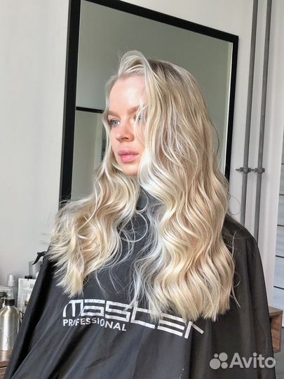 Модель на сложное окрашивание волос