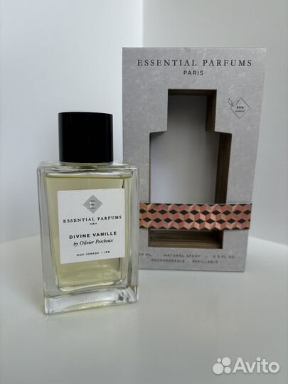 Essential parfums divine vanille refillable распив