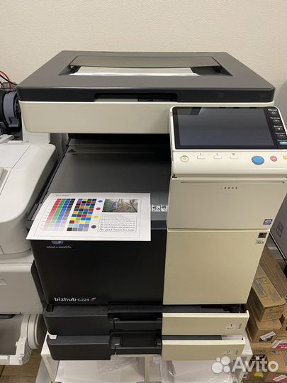 Цветное мфу Konica minolta C224