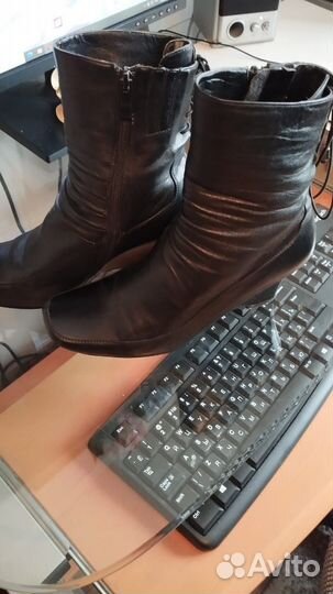 Полусапожки натуральная кожа демисезонные 38