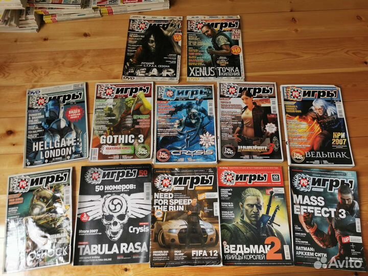 Журналы PC игры о компьютерных играх 2005-2012