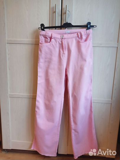 Джинсы розовые на девочку + Худи