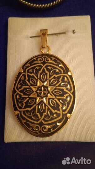 Кулон серьги бижутерия