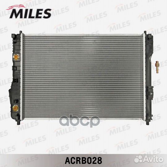 Радиатор охлаждения chevrolet aveo 1.2/1.4/1.6 09