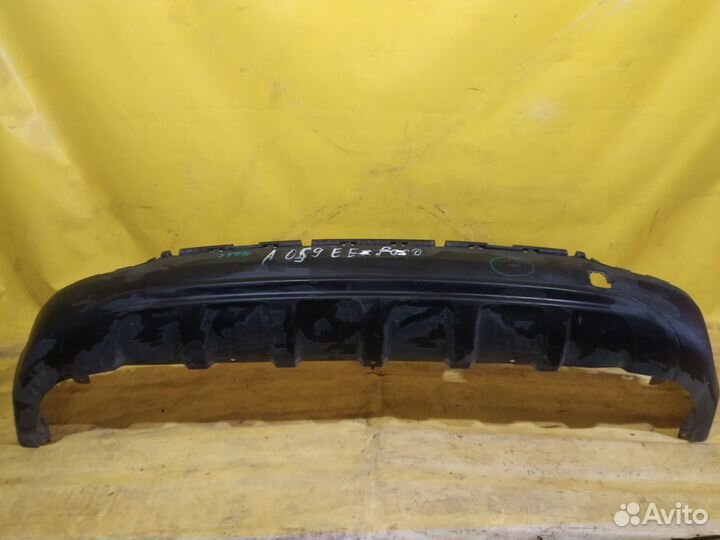 Юбка спойлер заднего бампера Kia Sportage 4 2016