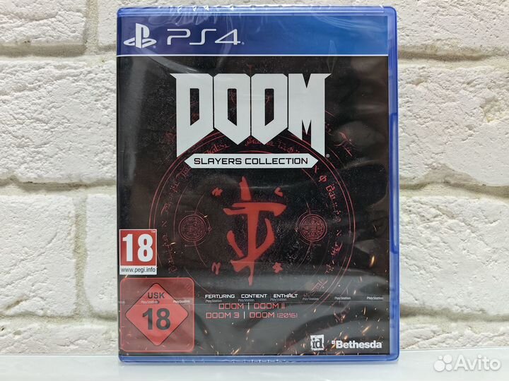 Doom Slayers Collection PS4 новый диск