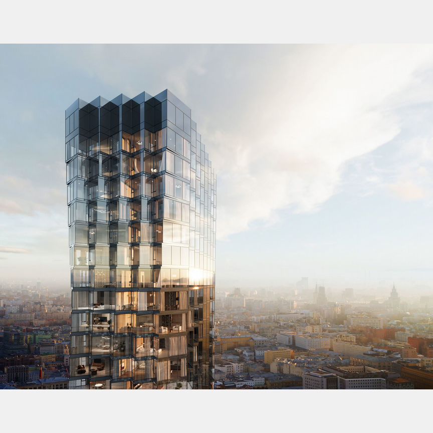 1-к. квартира, 61,3 м², 6/27 эт.