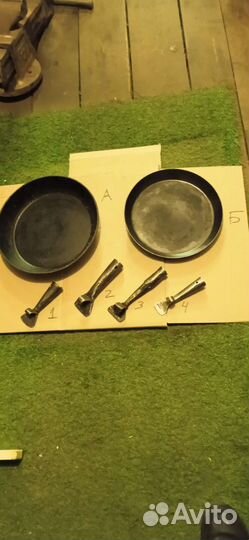 Сковорода чугунная СССР