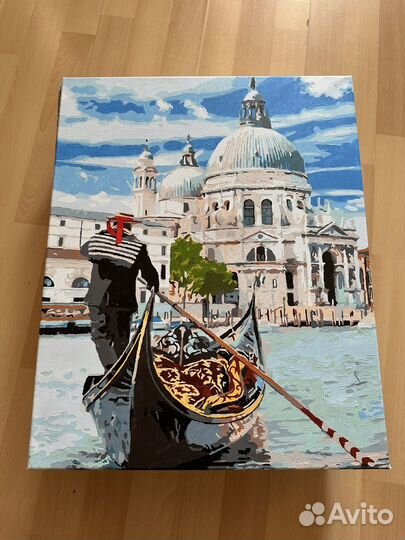 Картины по номерам раскрашенная