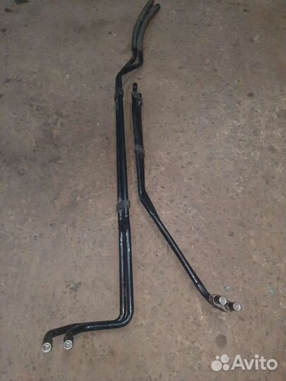 Трубки заднего отопителя (печки) на VW Sharan 1