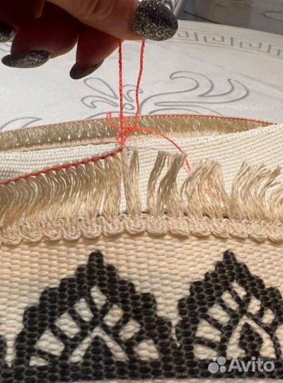 Коврик круглый комнатный Этно