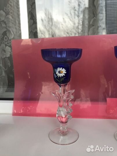 Бокалы - подсвечники СССР