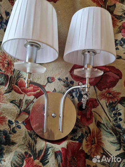 Люстра с абажуром Италия