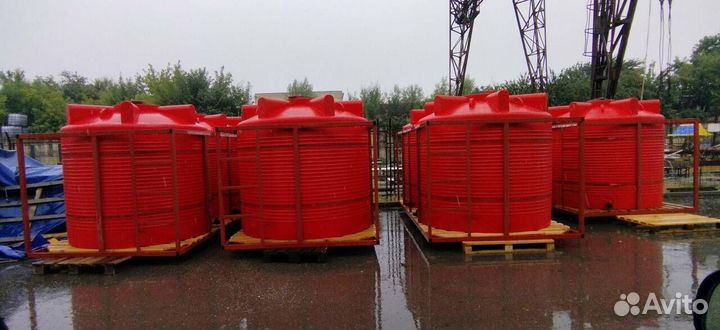 Пластиковые емкости от 3 000 литров