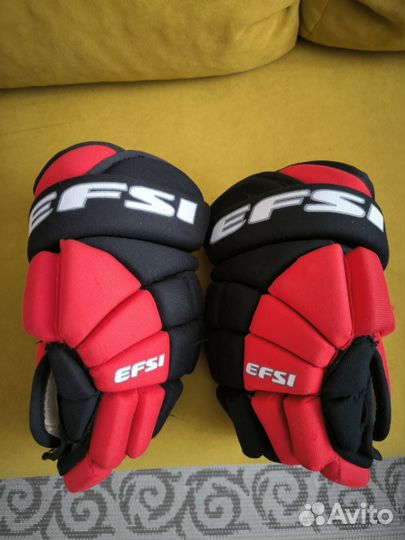 Краги хоккейные юниорские 12 размер