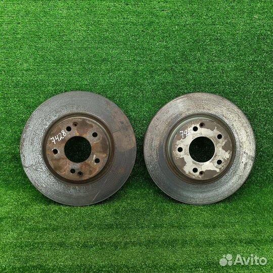 Диски тормозные (комплект) перед. SsangYong Actyon