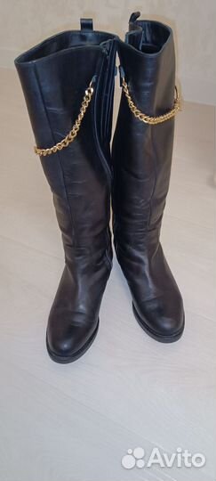 Сапоги женские зимние натуральная кожа