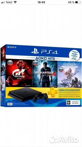 Sony PS4 slim 1tb з