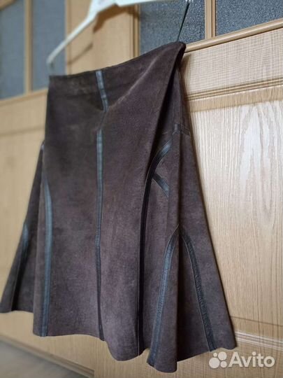 Юбка замша