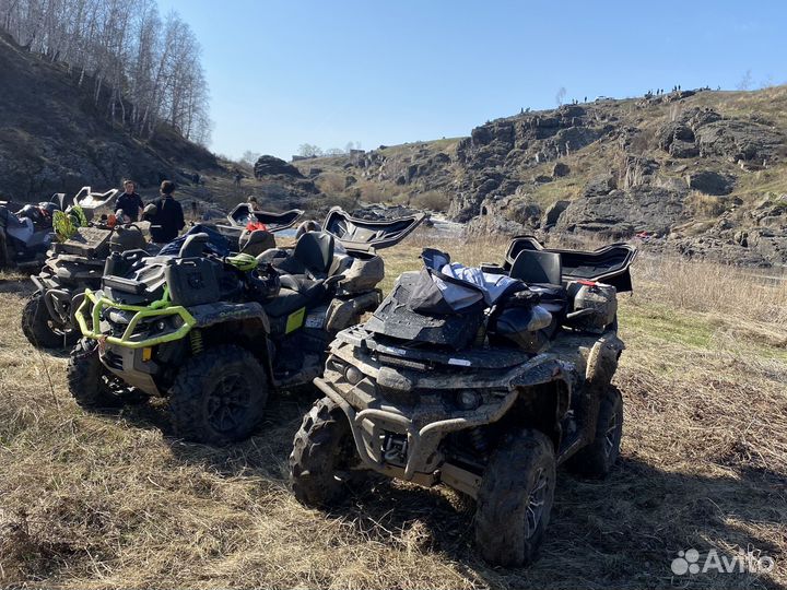 На квадроциклах вдоль р. Исеть- Порог Ревун, 1 час