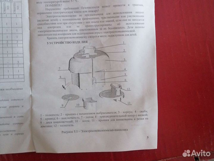 Электросоковыжималка-шинковка