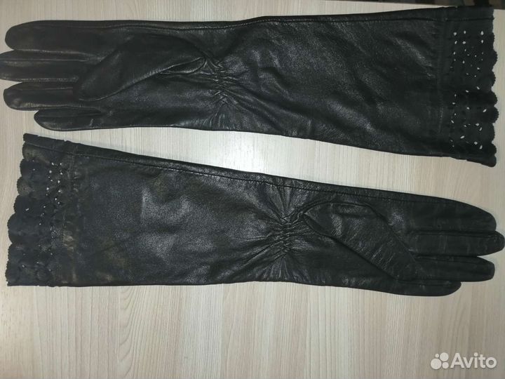 Перчатки до локтя