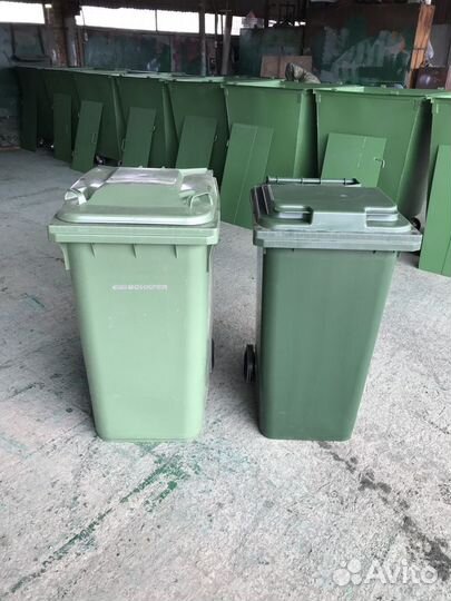 Контейнеры для мусора 120 л, 240 л, 360 л, 1100 л