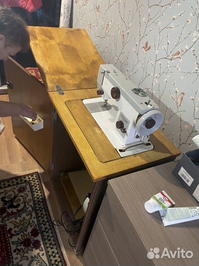 Швейная машина чайка рабочая с приводом