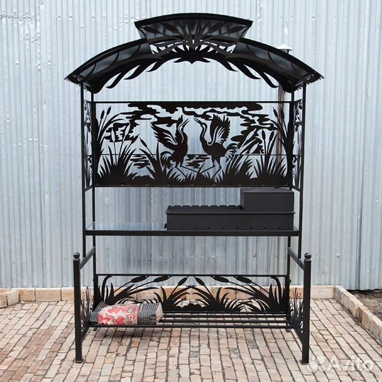 Мангал от производителя / Мангал с навесом