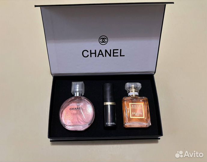 Подарочные наборы chanel. Парфюмерные наборы